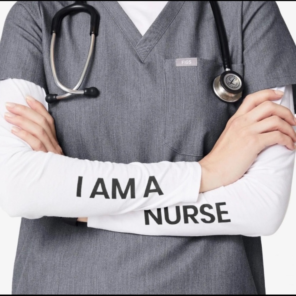 Figs “I am a nurse” underscrub XS NWT